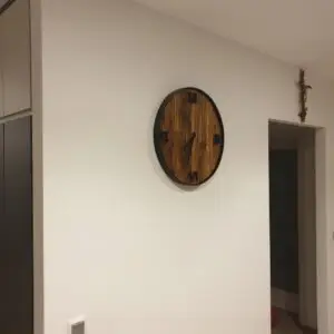 ZEGAR ŚCIENNY LOFT STARE DREWNO